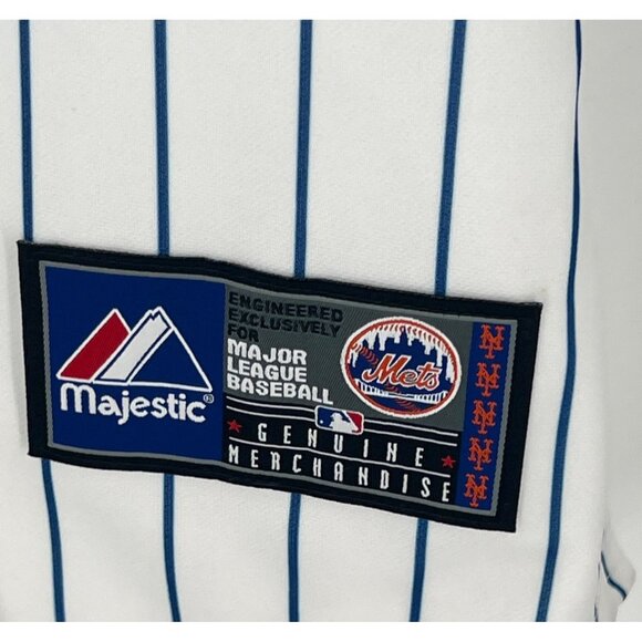 Tom Glavine Signed Mets Jersey Beckett COA HOF 14 Inscription Pinstripe Size XL - Picture 9 of 14